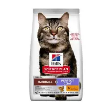 Hill’s Hairball & Perfect Coat Adult Cat Food with Chicken 3kg