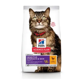 Hils Sensitive skin &stomach chicken Cat Food 3kg