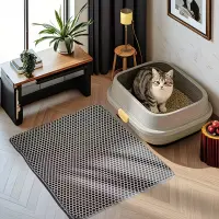 Cat Litter Mat Big Bg Grey