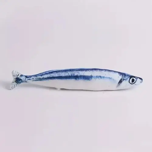 Fish Plush Cat Teaser Toy Rd