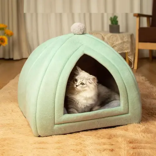 Cat House Bed Cat M size GR soft material
