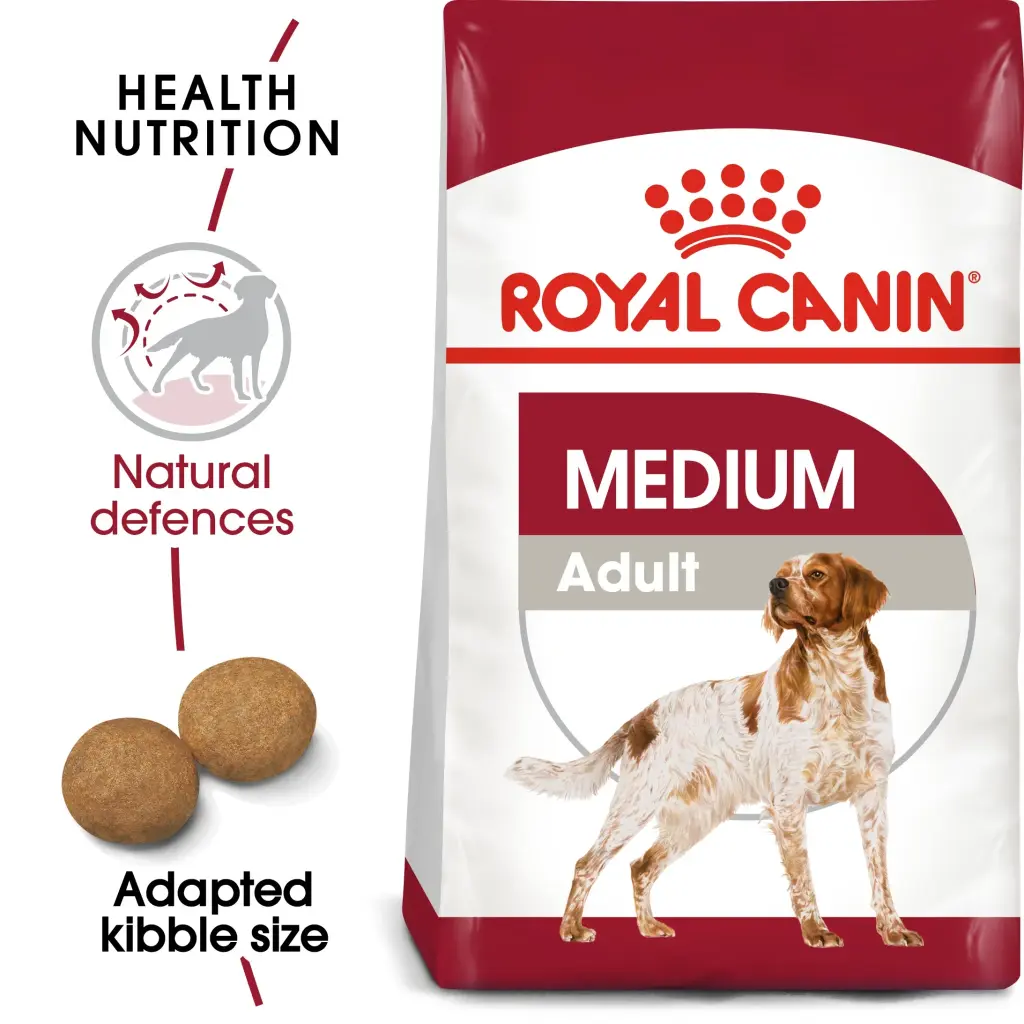 Royal Canin Medium Adult Dry Dog Food  15 kg