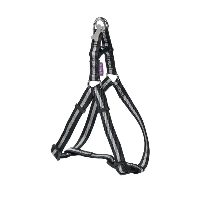 Bobby Arlequin Classic Nylon Harness Black, Small