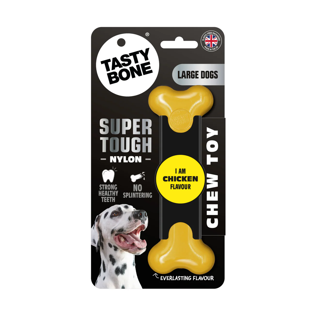 Tasty Bone Nylon Toy L Dogs Chicken Flavor