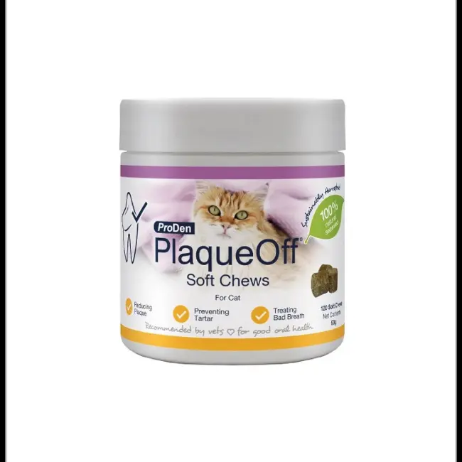 ProDen PlaqueOff Soft Chews for Cats, 120 chews, 90 g