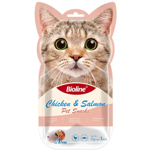 Bioline Chicken Salmon Pet Snacks