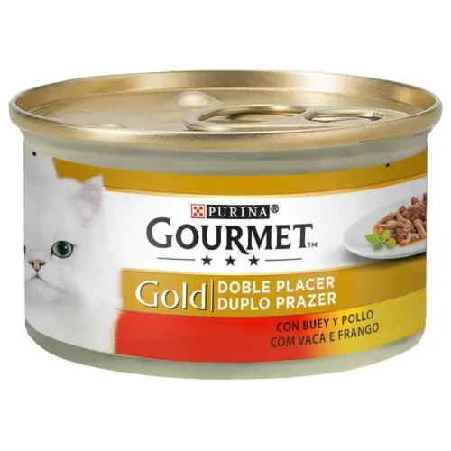 Gourmet Gold Duot Beef & Chicken 85g