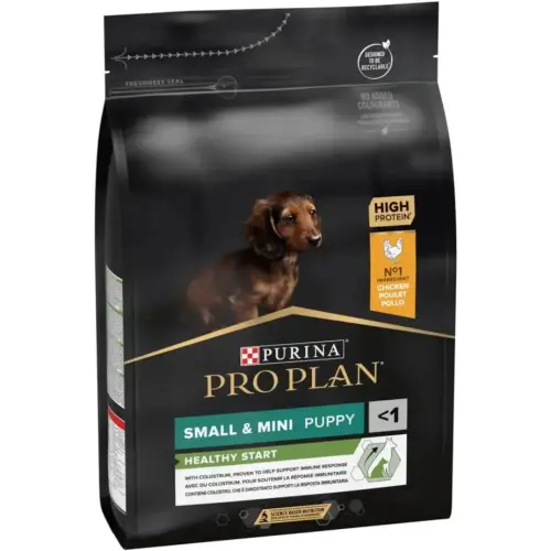 Purina Pro Plan & Mini Puppy Dry Dog Food Chicken 3 Kg