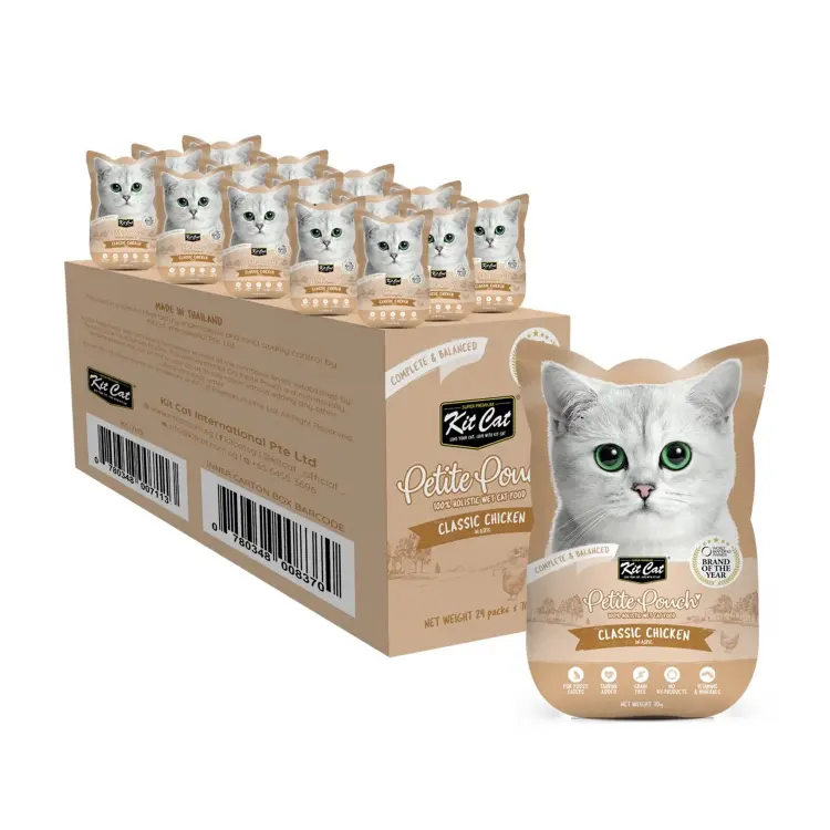 Kit Cat Petite Pouch 70g Classic Chicken