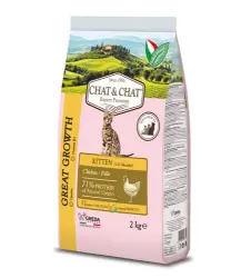 Chat & Chat Chicken Pollo Dry Cat Food 2Kg