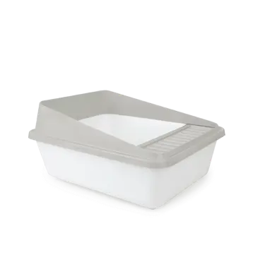 Go Fresh High Back Cat Litter Box L S 58x45x25cm