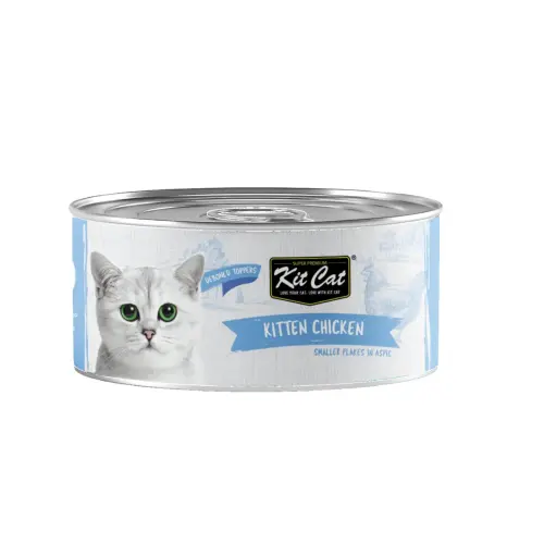 kit cat kitten chicken flakes aspic 80g