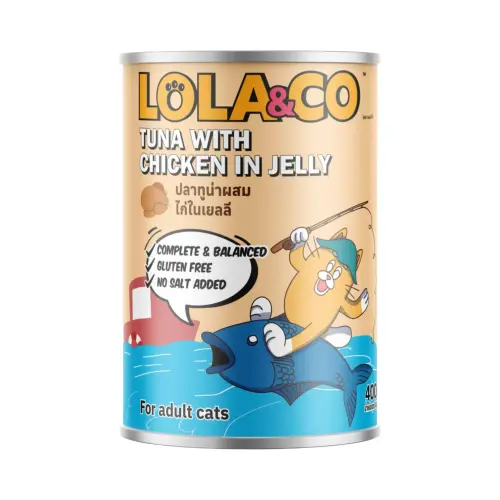 Lola&Co Tuna Chicken Jelly 400g