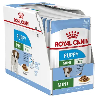 Royal Canin  Size Mini Puppy food Wet Pouches 85g