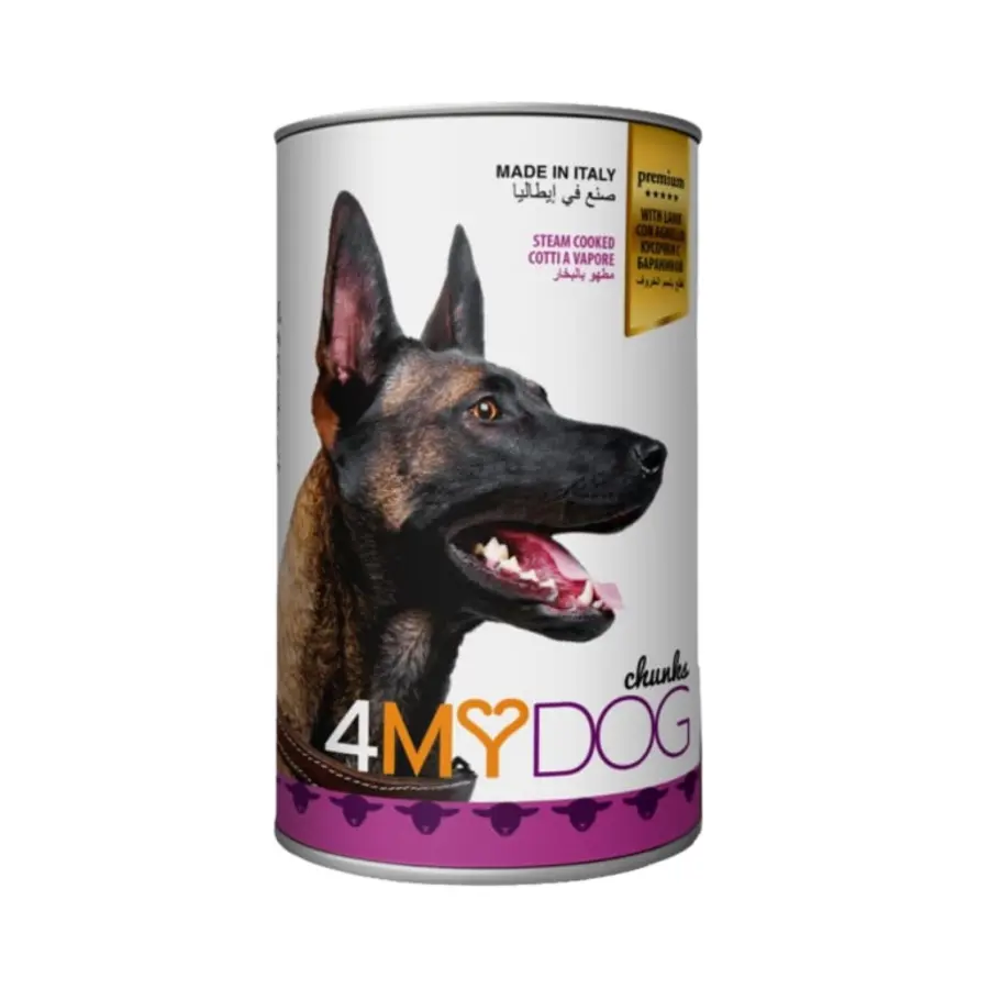 NK Dog Lamb Chunks 415g